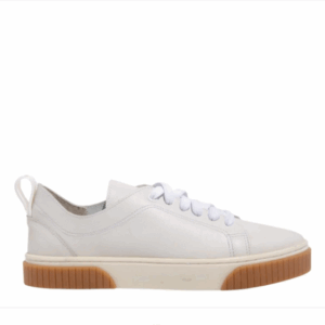 TÊNIS COURO FLOATER LISO BRANCO - SANTA LOLLA