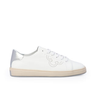 TÊNIS FEMININO COURO BRANCO - CAPODARTE